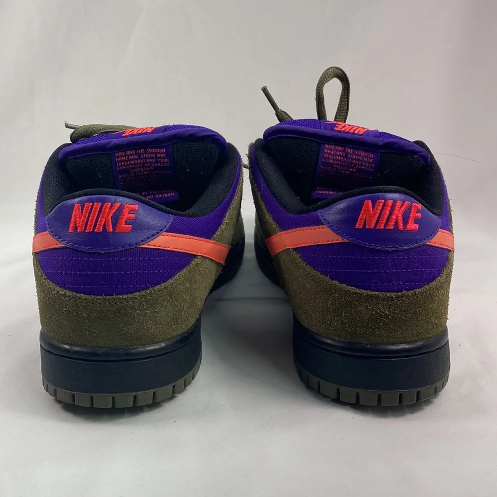 Nike Dunk Low Pro SB Medium Olive Atomic - Picture 2 of 6